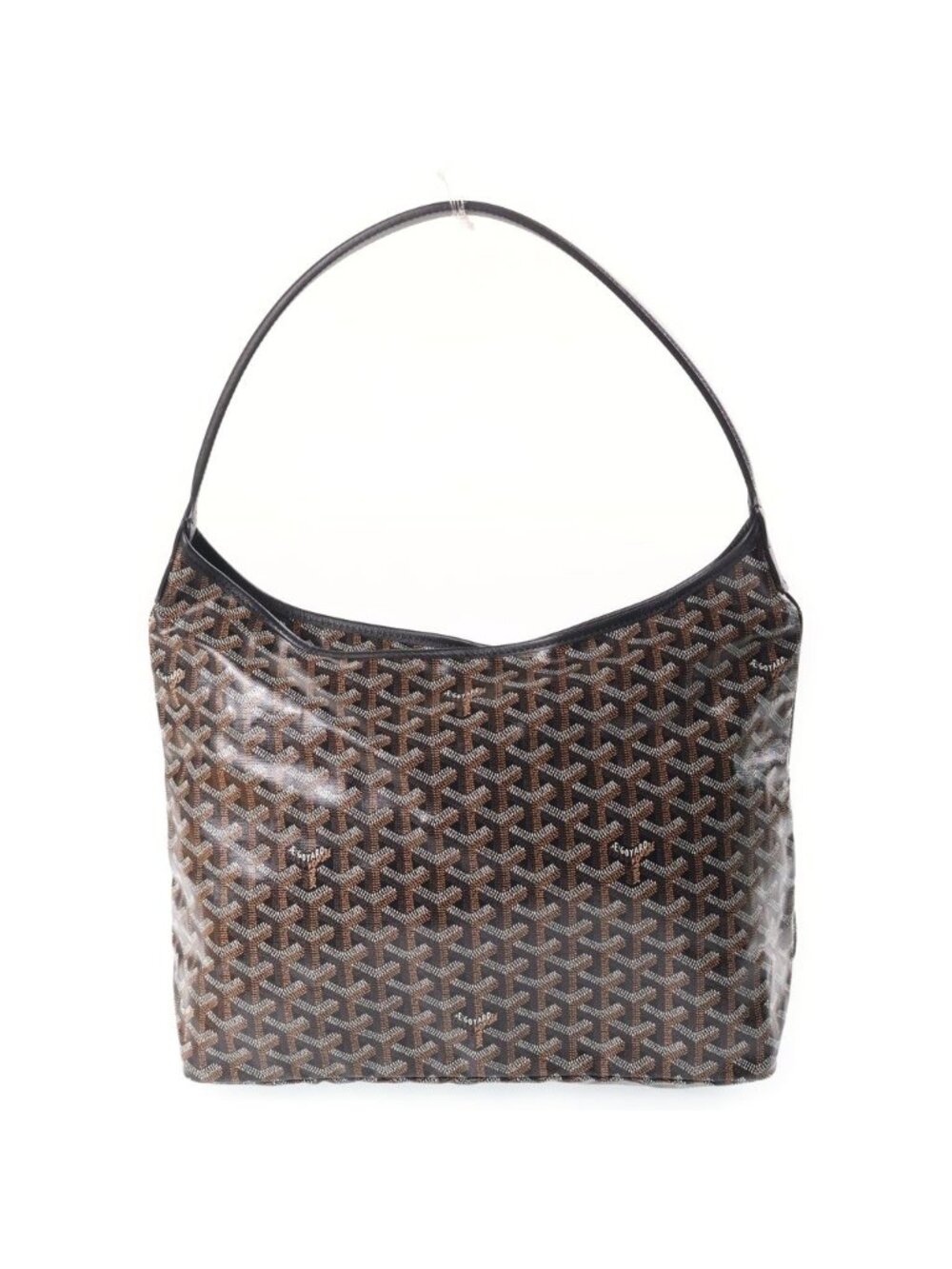 Goyard Boheme Hobo Brown Leather